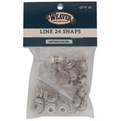 10-Pack Of 4P Durable Snaps -Handmade Leather Store 77 7140 AN 1rev