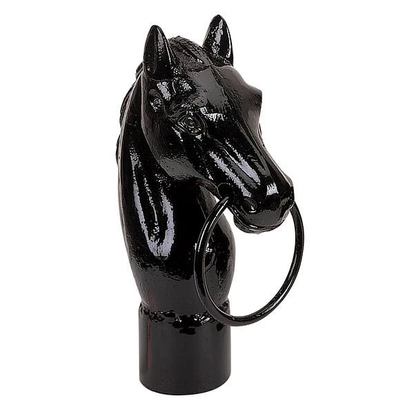 Cast Iron Horse Head Hitching Post 1 Cast Iron Horse Head Hitching Post