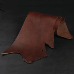 CHAHINLEATHER® English Bridle Leather, Belly -Handmade Leather Store LOT 230101 BR 1sq