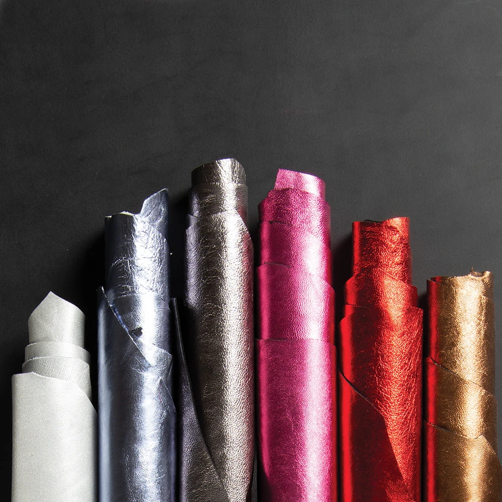 Assorted Metallic Lambskin, 2 Oz. 2 Assorted Metallic Lambskin, 2 Oz. - Image 2