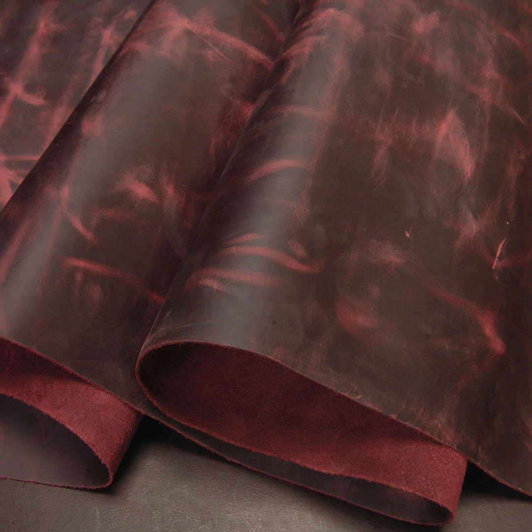 Santa Rosa Oily Pull-Up Leather Side, 3-4 Oz. 11 Santa Rosa Oily Pull-Up Leather Side, 3-4 Oz. - Image 11