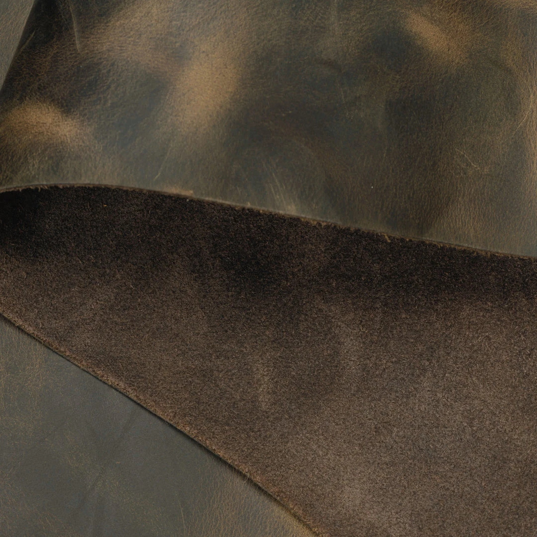 Santa Rosa Oily Pull-Up Leather Side, 3-4 Oz. 5 Santa Rosa Oily Pull-Up Leather Side, 3-4 Oz. - Image 5