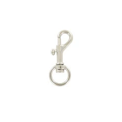 1/2" Nickel, Bolt Swivel Snap Hook, Zinc Alloy, #P-1801-NP