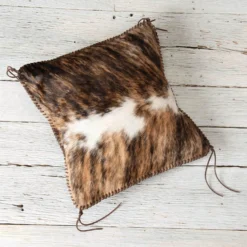 Hair-On Hide Cowhide, 3 To 4 Oz. -Handmade Leather Store Pillowcopy