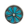 Turquoise Flower Concho