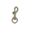 1/2" Antique Brass, Bolt Swivel Snap Hook, Solid Brass, #P-1923-ANTB