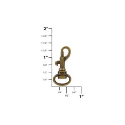 1/2" Antique Brass, Bolt Swivel Snap Hook, Zinc Alloy-PK4, #P-1723-ANTB -Handmade Leather Store ohio travel bag swivel snaps 1 2 antique brass bolt swivel snap hook zinc alloy pk4 p 1723 antb p 1723 antb 38128959357151 1080xcopy