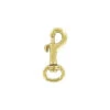 1/2" Brass, Bolt Swivel Snap Hook, Solid Brass-PK4, #P-1925