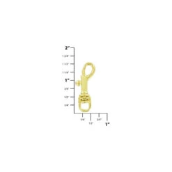 1/4" Brass, Bolt Swivel Snap Hook, Zinc Alloy, #P-1782-BP -Handmade Leather Store ohio travel bag swivel snaps 1 4 brass bolt swivel snap hook zinc alloy p 1782 bp p 1782 bp 12917463875668 1080xcopy