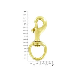 1" Brass, Bolt Swivel Snap Hook, Solid Brass, #P-1442 -Handmade Leather Store ohio travel bag swivel snaps 1 brass bolt swivel snap hook solid brass p 1442 p 1442 38402427977951 1080xcopy