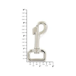 1" Shiny Nickel, Bolt Swivel Snap Hook, Zinc Alloy, #P-3134-NIC -Handmade Leather Store ohio travel bag swivel snaps 1 nickel bolt swivel snap hook zinc alloy p 3134 nic p 3134 nic 29821450813639 1080xcopy