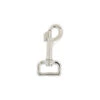 1" Shiny Nickel, Bolt Swivel Snap Hook, Zinc Alloy, #P-3134-NIC