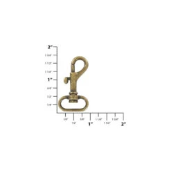 3/4" Antique Brass, Bolt Swivel Snap Hook, Zinc Alloy-PK4, #P-2103-ANTB -Handmade Leather Store ohio travel bag swivel snaps 3 4 antique brass bolt swivel snap hook zinc alloy p 2103 antb p 2103 antb 30376921825479 1080xcopy