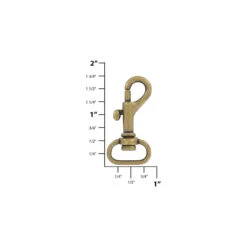 5/8" Antique Brass, Bolt Swivel Snap Hook, Zinc Alloy, #P-1785-ANTB -Handmade Leather Store ohio travel bag swivel snaps 5 8 antique brass bolt swivel snap hook zinc alloy p 1785 antb p 1785 antb 38674224087263 1080xcopy