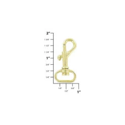 5/8" Brass, Bolt Swivel Snap Hook, Zinc Alloy, #P-1785-BP -Handmade Leather Store ohio travel bag swivel snaps 5 8 brass bolt swivel snap hook zinc alloy p 1785 bp p 1785 bp 38255239561439 1080xcopy