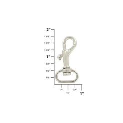 5/8" Nickel, Bolt Swivel Snap Hook, Zinc Alloy, #P-1785-NP -Handmade Leather Store ohio travel bag swivel snaps 5 8 nickel bolt swivel snap hook zinc alloy p 1785 np p 1785 np 30377832612039 900xcopy